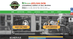 Desktop Screenshot of marshallcretinauto.com